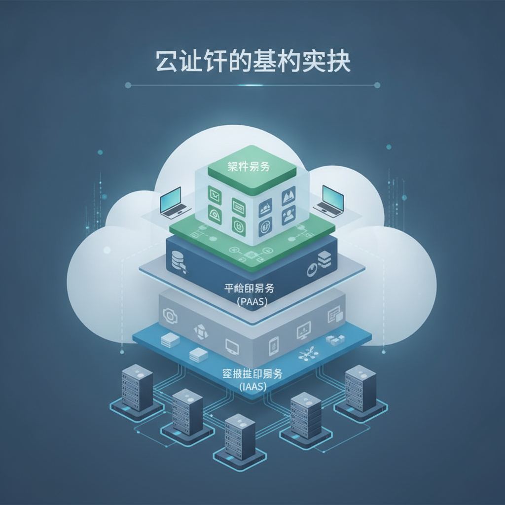 图示：云计算的基本架构